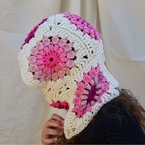 Punk Pink Handmade Crochet Balaclava